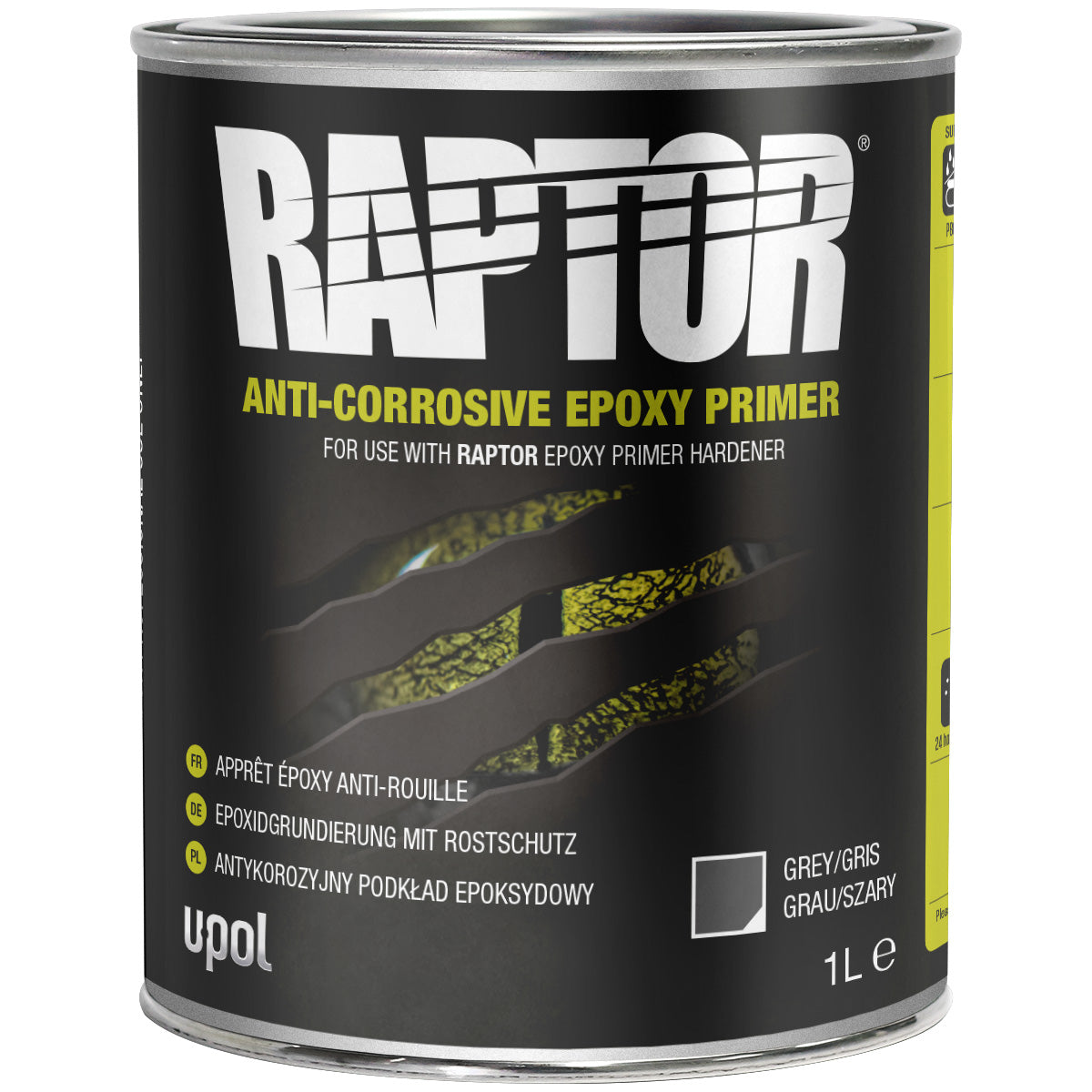 Apprêt Époxy Anti-Rouille - RAPTOR FRANCE
