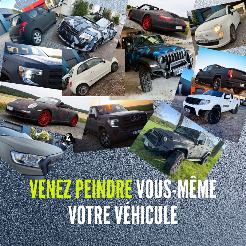 Venez Peindre Votre Véhicule Dans Notre Atelier - RAPTOR FRANCE