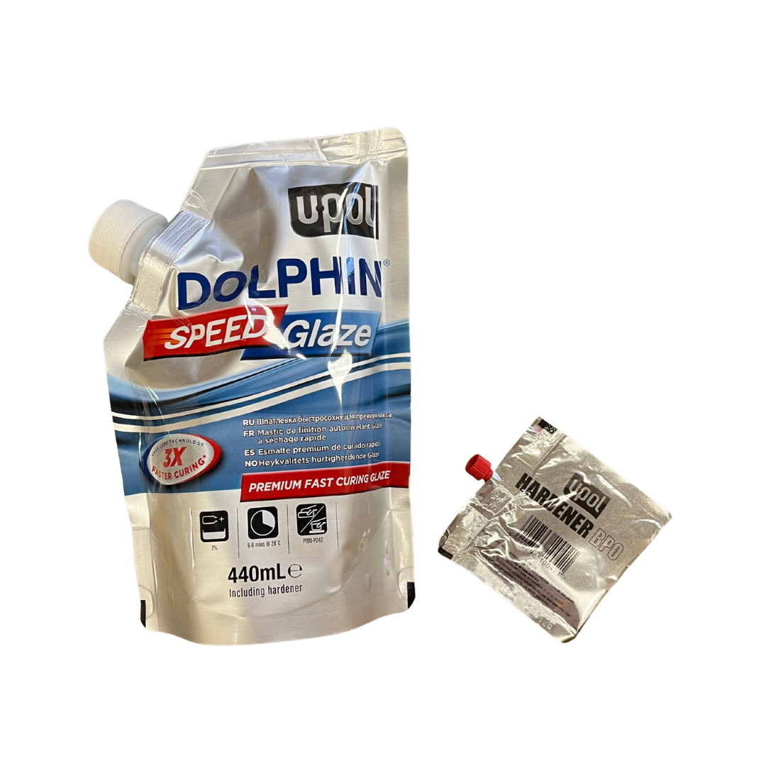 Dolphin Speed Glaze - Mastic Auto Nivelant Séchage Rapide - RAPTOR FRANCE