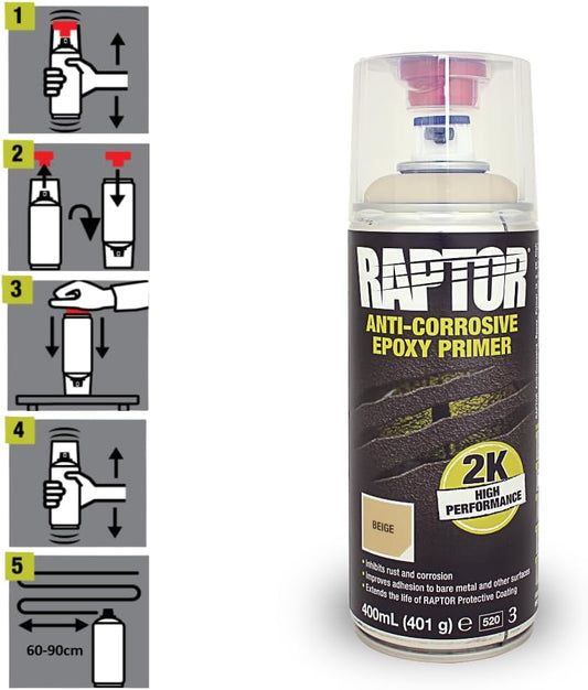 Apprêt Époxy Anti-Rouille en Aérosol
