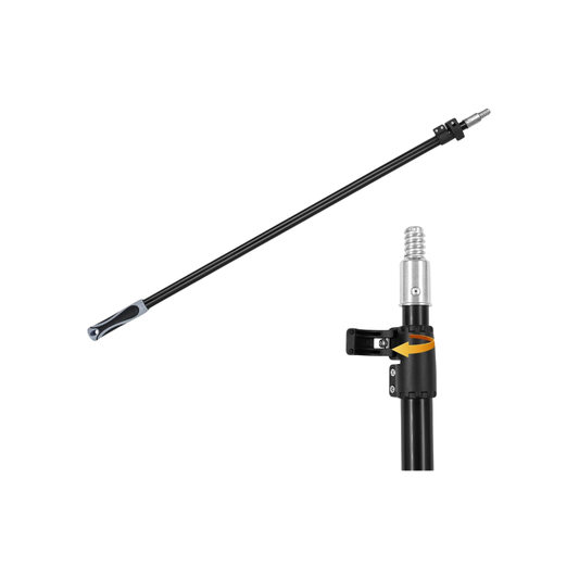 Manche télescopique Rollingdog aluminium 1,1 m à 2 m - RAPTOR FRANCE